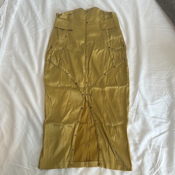 Gucci vintage silk skirt RARE - Picture 9 of 14